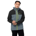 Jack Wolfskin Wander-Funktionsjacke Go Hike (wind-/wasserdicht) stormgrau Herren